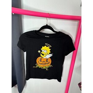 LISA SIMPSON PUMPKIN TEE‎ SHIRT LARGE (10/12)